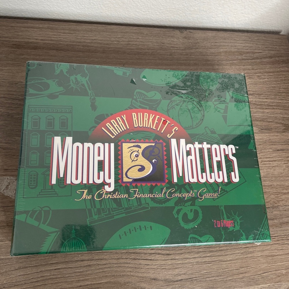 Larry Burkett's Money Matters The Christian Finanial Concepts Game 1996 Unopened